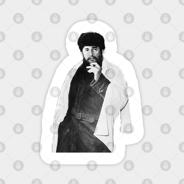 Dripped Out Fidel Castro Magnet by RevolutionToday