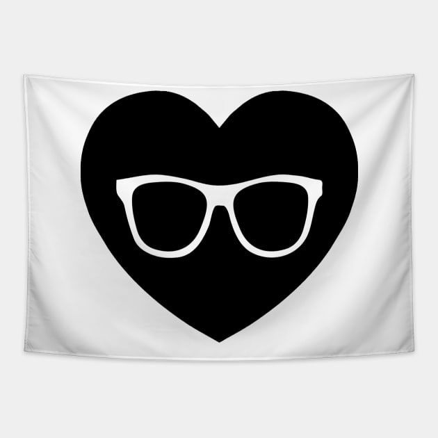 Glasses Love | I Heart... Tapestry by gillianembers