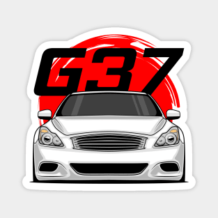 Front White G37 JDM Magnet