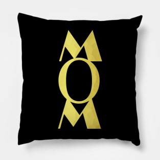 Mom Gold Pillow