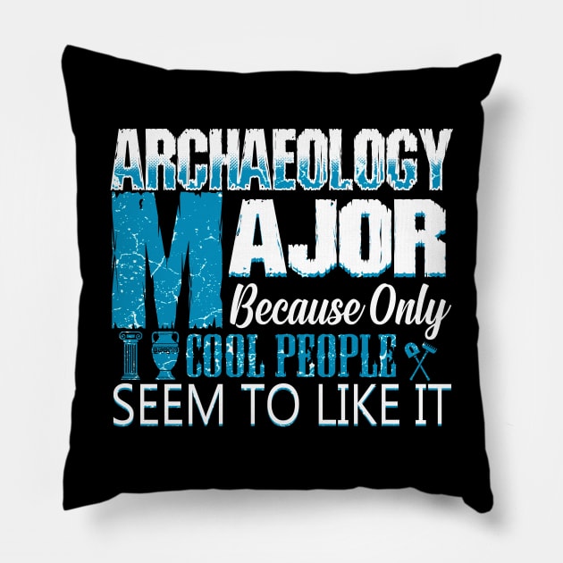 Funny Archaeology Pillow by Mila46