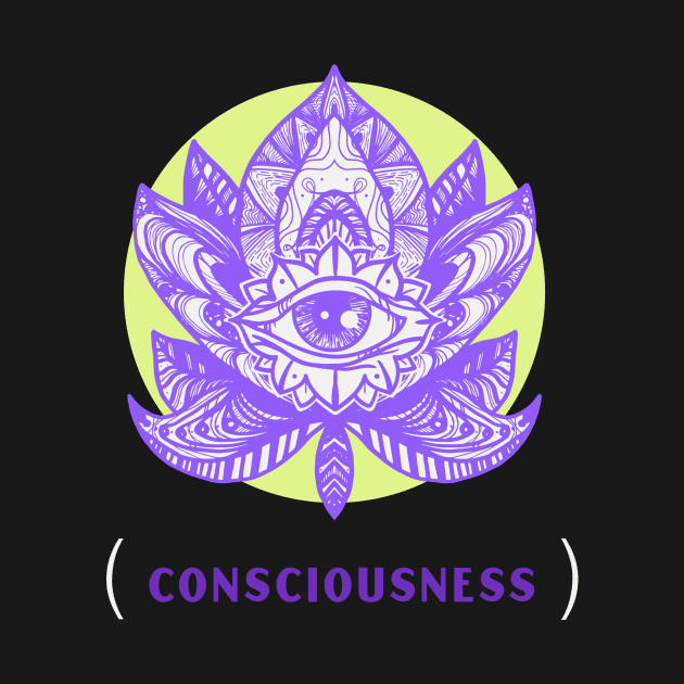 Consciousness T-Shirt by SpiritualiSSh..