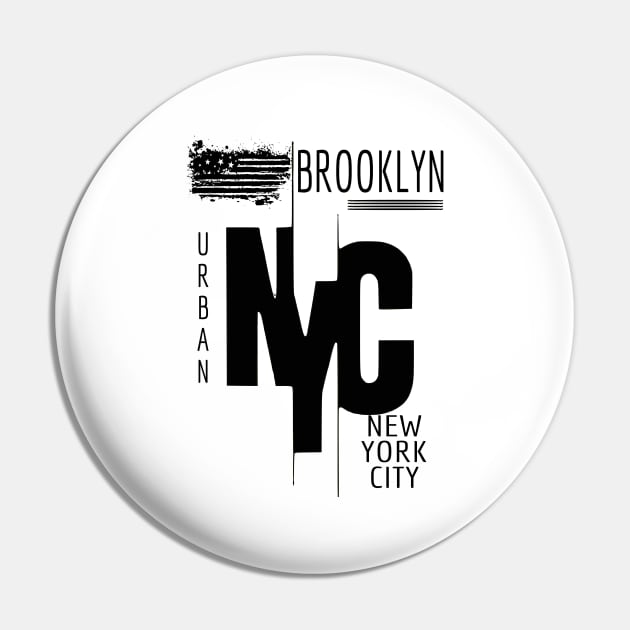 NEW YORK - BROOKLYN Pin by Teeotal