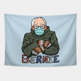 Bernie and his mittens Tapestry