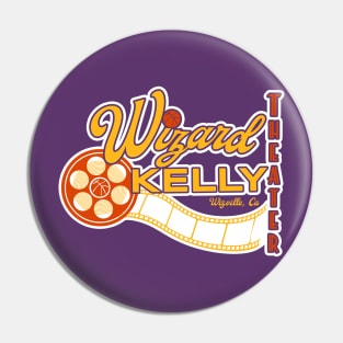 Wizard Kelly Theater - Retro Pin