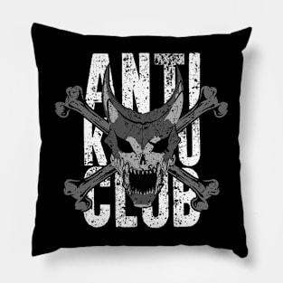 KAIJU No 8: ANTI-KAIJU CLUB (GRUNGE STYLE) Pillow