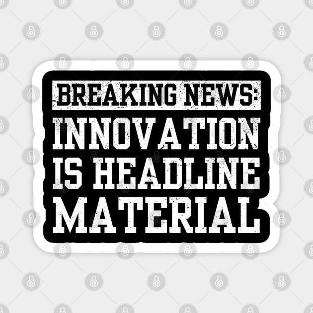 Breaking news Magnet by InfiniteZone