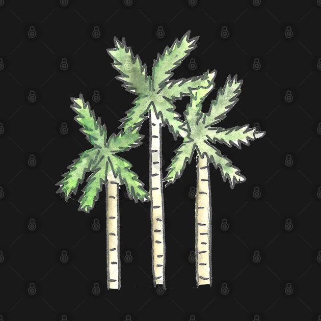 Los Angeles Icons: Palm Trees by buhloop.icons