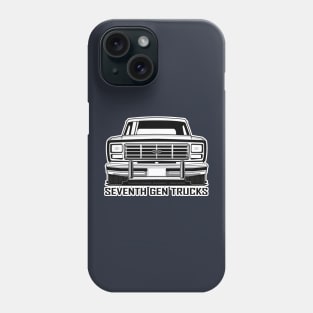 Seventh Gen Truck / Bullnose Grille 1980 - 1986 Phone Case