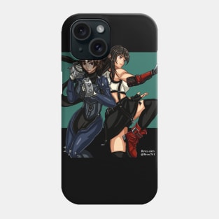 Makoto & Tifa Phone Case