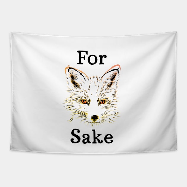 For Fox Sake I Tapestry by THUD creative