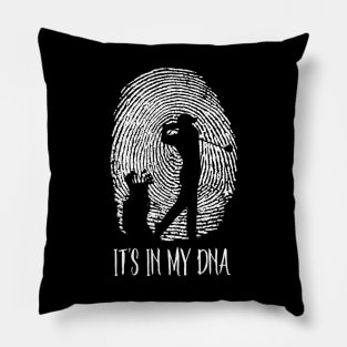 Golf It's in My DNA Pillow
