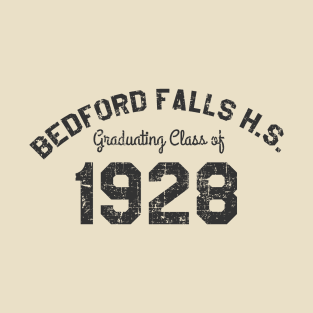 Bedford Falls High School distressed T-Shirt