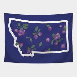 Montana Huckleberries Tapestry