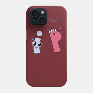 Alphabet Lore i Love P Phone Case