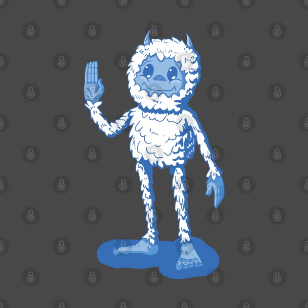 MR. YETI no background by droidmonkey