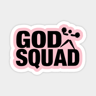 GOD SQUAD CHEERLEADER Magnet