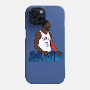 Paul George MVP - NBA Oklahoma City Thunder Phone Case