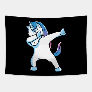 Dabbing Unicorn Tapestry