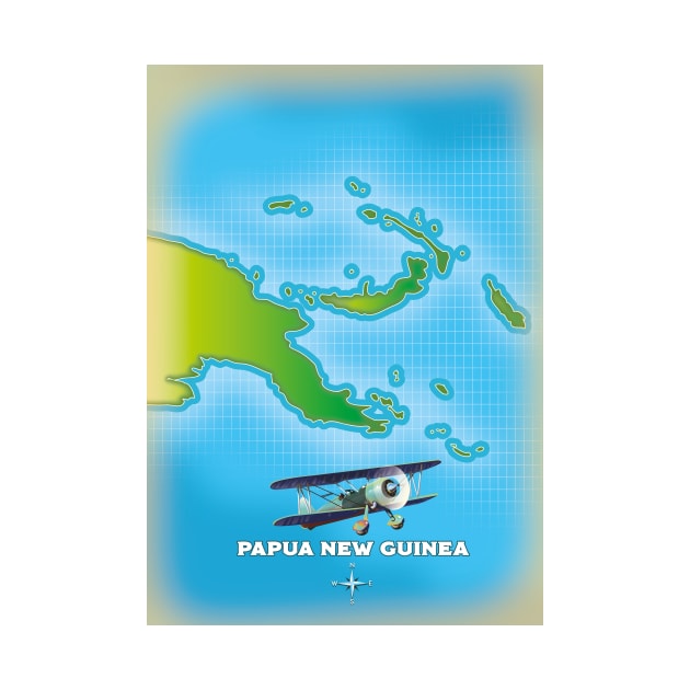 papua new guinea map by nickemporium1