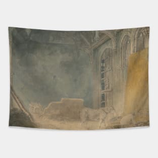 Interior of St. John's Palace, Eltham by J.M.W. Turner Tapestry