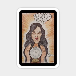 Fortune teller mystery Magnet