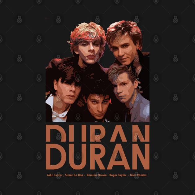 Disover Squads New Wave - Duran Duran - T-Shirt