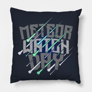 'Astronomy Meteor Watch Day' Cool Meteors Gift Pillow