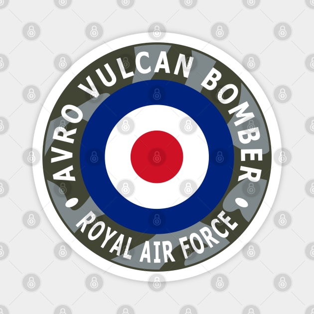 Avro Vulcan Bomber Magnet by Lyvershop