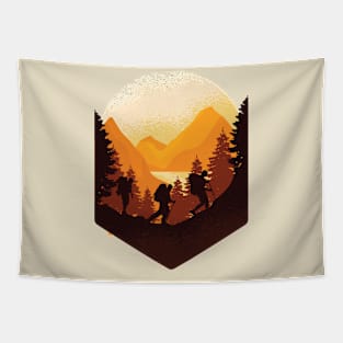 Hiking Outdoor Tapestry