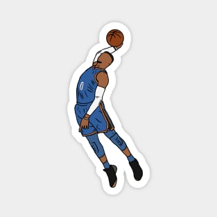 Russell Westbrook Slam Dunk Magnet