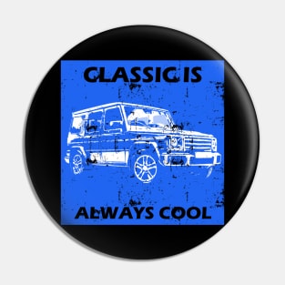 G wagon classic retro vintage colorful Pin