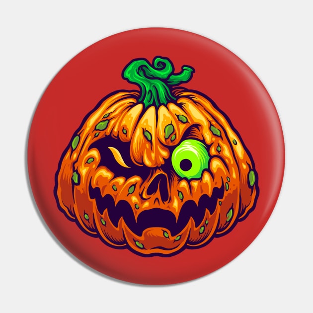 scary pumpkin Pin by vaktorex