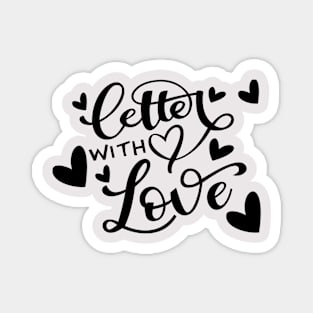 Letter with love Magnet