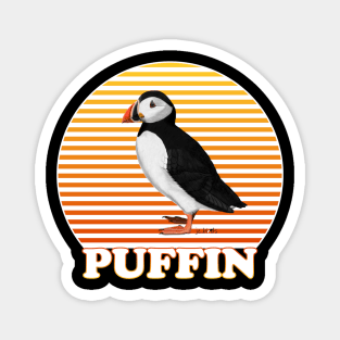 Puffin Bird Watching Birding Ornithologist Gift Magnet