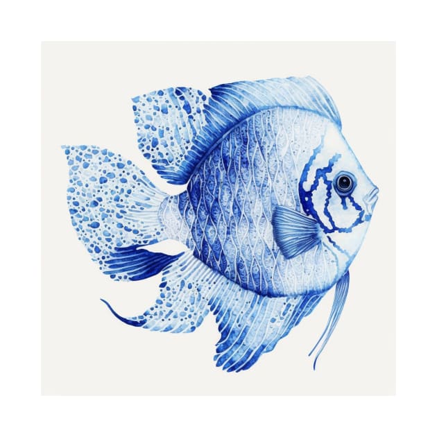 Vintage fish by hamptonstyle