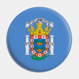 Flag of Melilla, Spain Pin