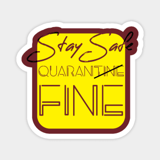 QUARANTINE COOL DESIGN Magnet