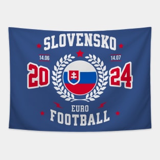 Slovakia 2024 Football Fan Tapestry