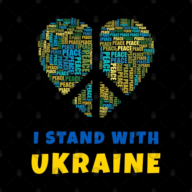 I Stand With Ukraine by InfiniTee Design