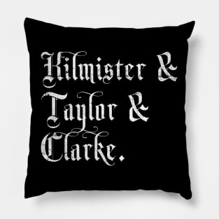 Motorhead / Faded Style Retro Typography List Design Pillow