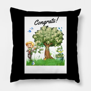 Money Tree Pillow