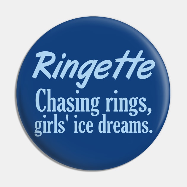 Ringette - Chasing rings, girls' ice dreams. Pin by DacDibac