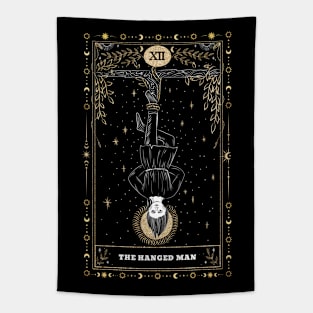 The Hanged Man Tarot Card Tapestry