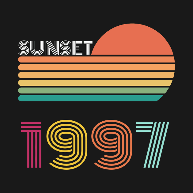 Sunset Retro Vintage 1997 by Happysphinx