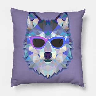 Cool Wolf Art Pillow