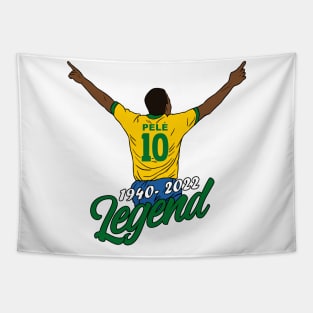 Brazilian Football Legend Pele Tapestry