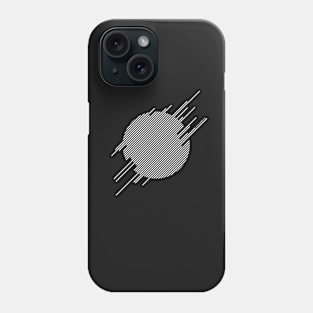 ABshapes in a disc (w) Phone Case