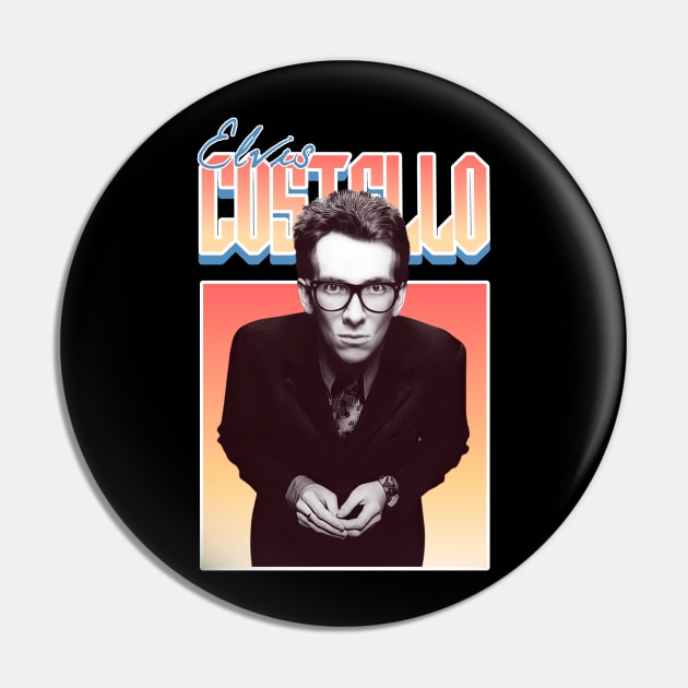 Elvis Costello Pin by Olivia alves