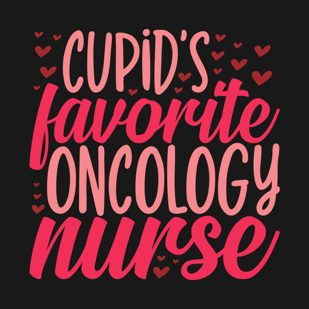 Oncology Nurse Valentines Day Gift, Cupid's Favorite Oncology Nurse by mcoshop